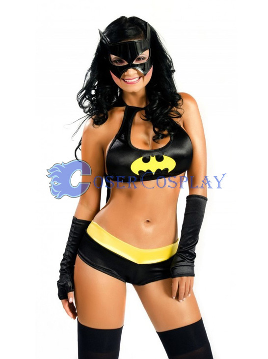 Batman Costume Sexy Batgirl With Cape